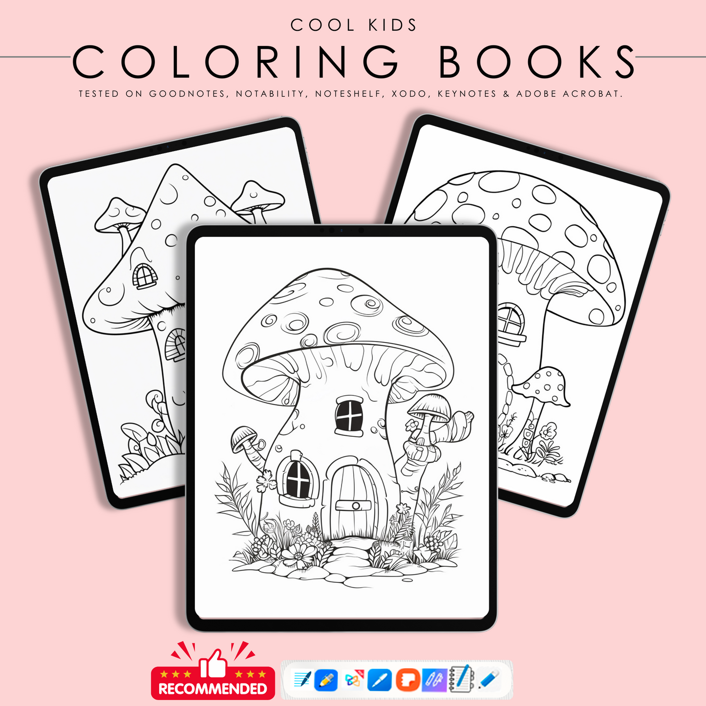 Mega Kids’ Coloring Book – 130+ Fun & Educational Pages | Animals, Alphabets, Numbers, Holidays & More | Printable & Digital Format for Ages 3–8